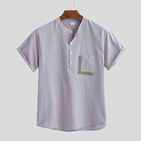 summer shirts for men short sleeve solid shirt fashion shirts men dress camisa button lapels collar male turn down collar, White;black
summer shirts for men short sleeve solid shirt fashion shirts men dress camisa button lapels collar male turn down collar, White;black