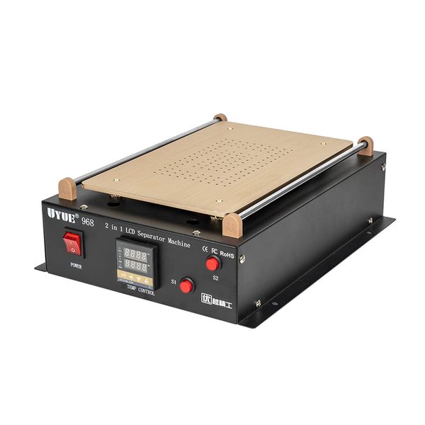 968 2 in 1 vacuum separator lcd built-in pump vacuum fix repair broken mobile phone touch screen glass separate machine
968 2 in 1 vacuum separator lcd built-in pump vacuum fix repair broken mobile phone touch screen glass separate machine