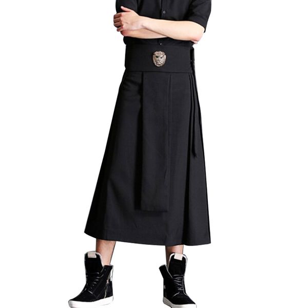 male skirt pant street fashion hiphop punk casual harem pant men wide leg trousers stage show costume, Black
male skirt pant street fashion hiphop punk casual harem pant men wide leg trousers stage show costume, Black