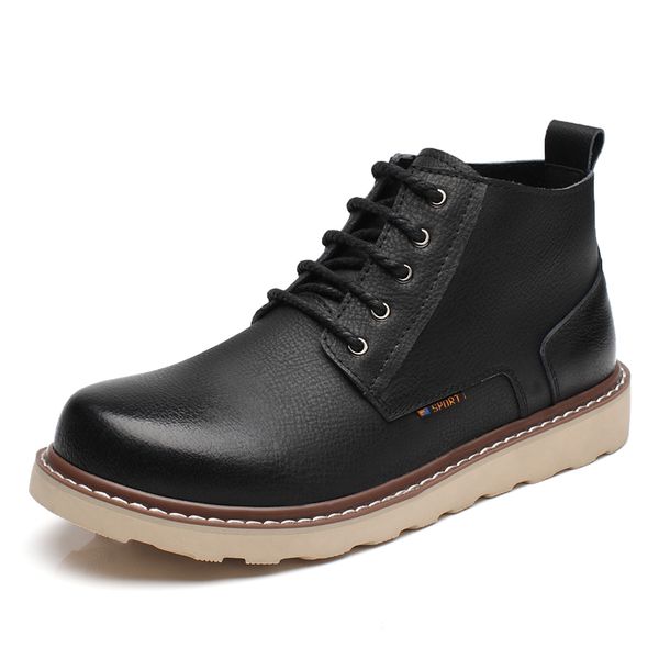 2019 Men's Genuine Leather Boots Martin Boots Blown Rubber Sole Lace-up 2 Colors Available Size 38~43
2019 Men's Genuine Leather Boots Martin Boots Blown Rubber Sole Lace-up 2 Colors Available Size 38~43