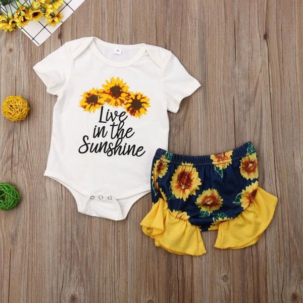 baby girl clothes letter printed bodysuit+ruffle sunflowers floral shorts mother's day outfits children toddler girl clothes set, White
baby girl clothes letter printed bodysuit+ruffle sunflowers floral shorts mother's day outfits children toddler girl clothes set, White