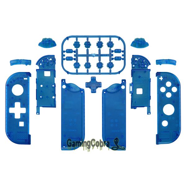 transparent clear blue controller housing (d-pad version) w/ full set buttons diy replacement shell for nintendo switch joy-con
transparent clear blue controller housing (d-pad version) w/ full set buttons diy replacement shell for nintendo switch joy-con