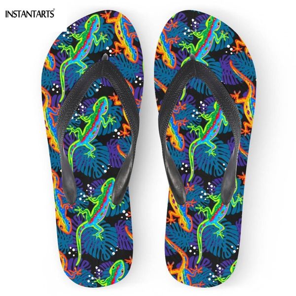 instantarts women home outside flip flops lizard printed women summer slippers woman casual slip-on flats flip flops for female, Black
instantarts women home outside flip flops lizard printed women summer slippers woman casual slip-on flats flip flops for female, Black
