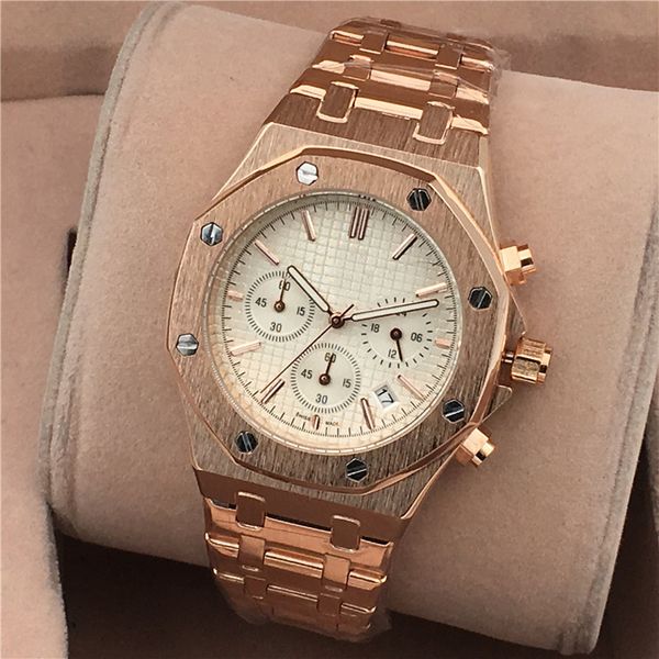 chronograph brand men watch luxury waterproof stainless strap fashion 42m watch steel dial life watches quartz movement business cdbtf, Slivery;brown
chronograph brand men watch luxury waterproof stainless strap fashion 42m watch steel dial life watches quartz movement business cdbtf, Slivery;brown