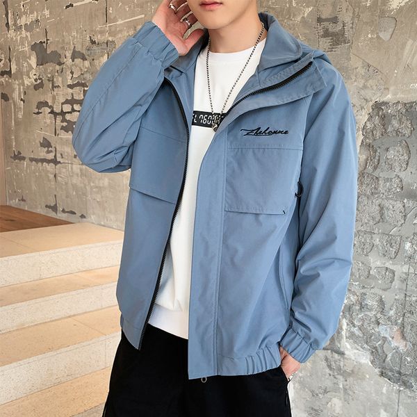 jacket men's 2019 autumn & winter new style korean-style slim fit hooded coat men workwear versatile outer wear long sleeve men, Black
jacket men's 2019 autumn & winter new style korean-style slim fit hooded coat men workwear versatile outer wear long sleeve men, Black