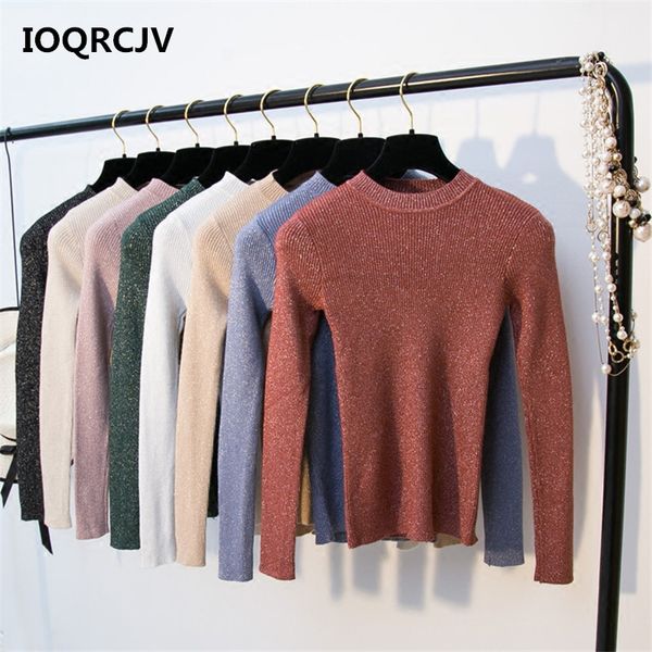shiny lurex autumn winter sweater women long sleeve pullover women basic sweaters 2019 korean style knit femme l102, White;black
shiny lurex autumn winter sweater women long sleeve pullover women basic sweaters 2019 korean style knit femme l102, White;black