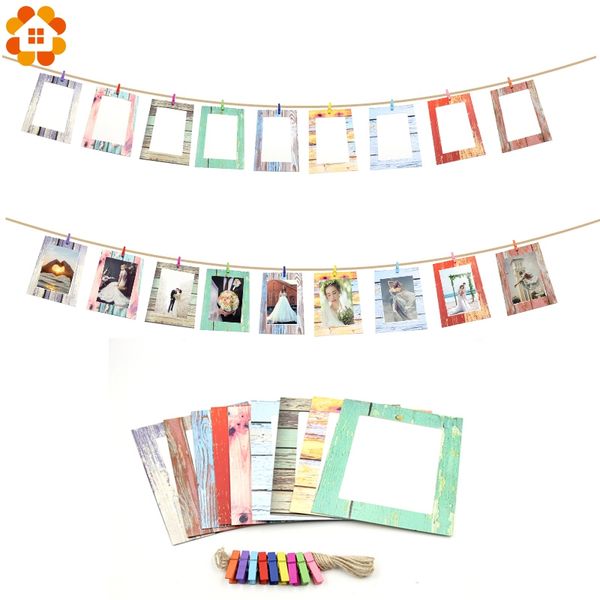 9pcs/lot wood texture diy p frame wooden clip paper picture holder for wedding birthday party p booth props decoration
9pcs/lot wood texture diy p frame wooden clip paper picture holder for wedding birthday party p booth props decoration