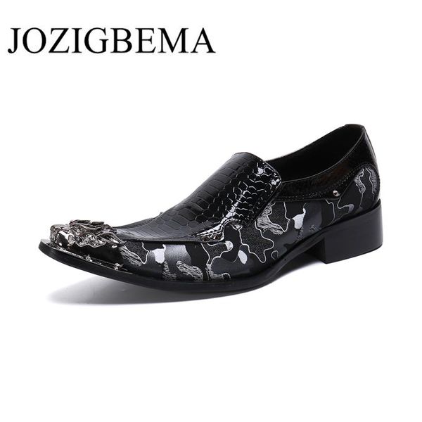 men shoes fashion snake skin designer leather shoes men's business dress classic pointed toe formal wedding, Black
men shoes fashion snake skin designer leather shoes men's business dress classic pointed toe formal wedding, Black