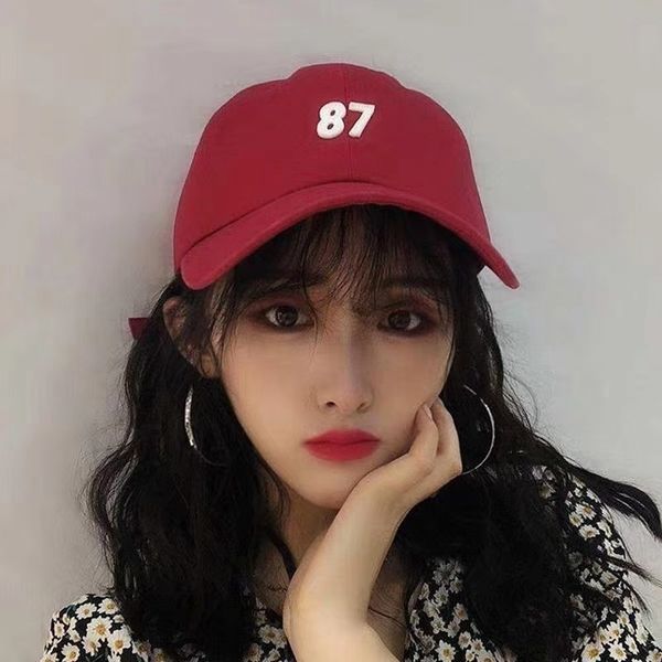 east embroidered baseball gate soft embroidery letter 87 baseball cap ins cap sunshade, Blue;gray
east embroidered baseball gate soft embroidery letter 87 baseball cap ins cap sunshade, Blue;gray