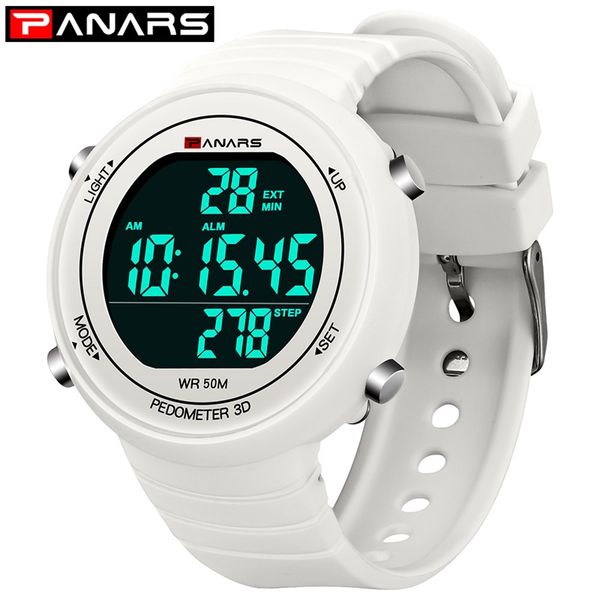panars luxury band watch men sport 50m waterproof mens digital watches fashion sports watch white black relogios digitais 2019, Slivery;brown
panars luxury band watch men sport 50m waterproof mens digital watches fashion sports watch white black relogios digitais 2019, Slivery;brown