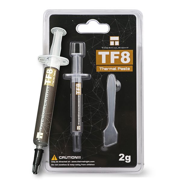 Thermalright TF8 Thermal Silicone Grease Water Cooling Grease Silica Gel CPU Graphics Card 13.8W/M.K Thermal Paste 2g 5.8g Optional
Thermalright TF8 Thermal Silicone Grease Water Cooling Grease Silica Gel CPU Graphics Card 13.8W/M.K Thermal Paste 2g 5.8g Optional