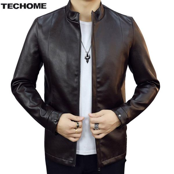 fashion men leather jacket spring thin zipper jaqueta de couro casual men's coats brand-clothing pu design motorcycle jacket, Black
fashion men leather jacket spring thin zipper jaqueta de couro casual men's coats brand-clothing pu design motorcycle jacket, Black