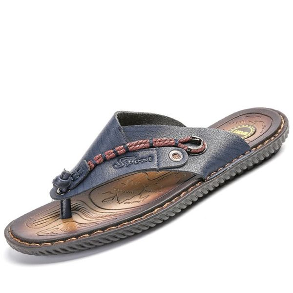 brand mens leather flip flops genuine leather slippers men casual beach shoes fashion sandals summer breathable slide male flats, Black
brand mens leather flip flops genuine leather slippers men casual beach shoes fashion sandals summer breathable slide male flats, Black
