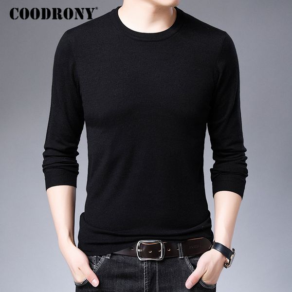 coodrony brand sweater men casual o-neck knitwear pull homme cotton wool pullover men 2019 new autumn winter mens sweaters 91036, White;black
coodrony brand sweater men casual o-neck knitwear pull homme cotton wool pullover men 2019 new autumn winter mens sweaters 91036, White;black