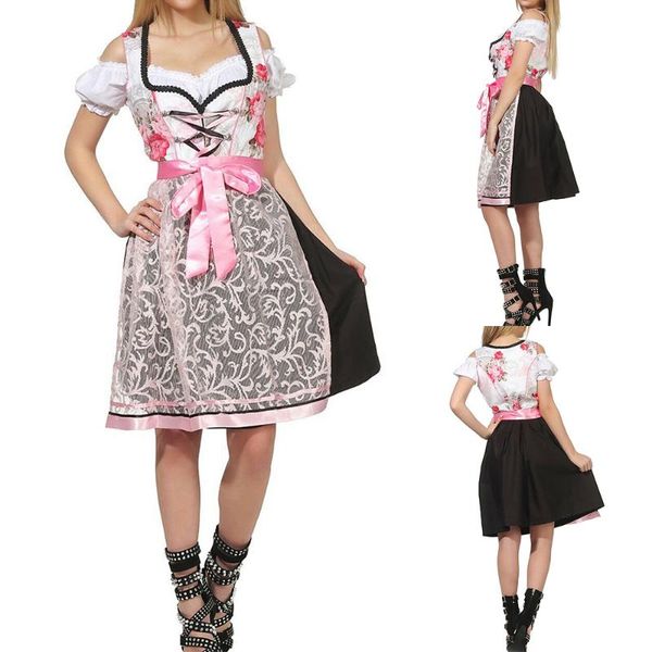 2020 women short german oktoberfest dirndl dress black & pink fashion cute lovely dress for woman girls, Black;gray
2020 women short german oktoberfest dirndl dress black & pink fashion cute lovely dress for woman girls, Black;gray