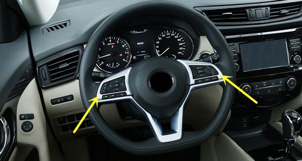 for nissan kicks 2016 2017 2018 abs matte interior steering wheel button cover trim 2pcs car styling
for nissan kicks 2016 2017 2018 abs matte interior steering wheel button cover trim 2pcs car styling
