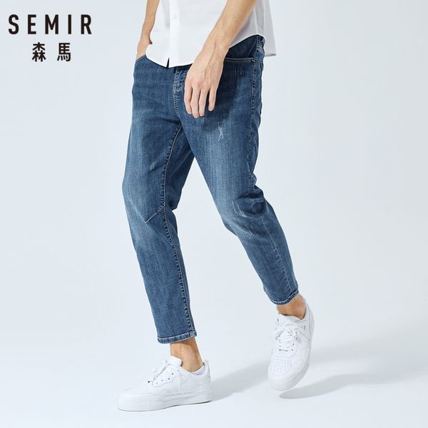 semir summer jeans men 2019 summer feet fashion stretch men fall wide leg pants ninth points spring and jeans models, Blue
semir summer jeans men 2019 summer feet fashion stretch men fall wide leg pants ninth points spring and jeans models, Blue