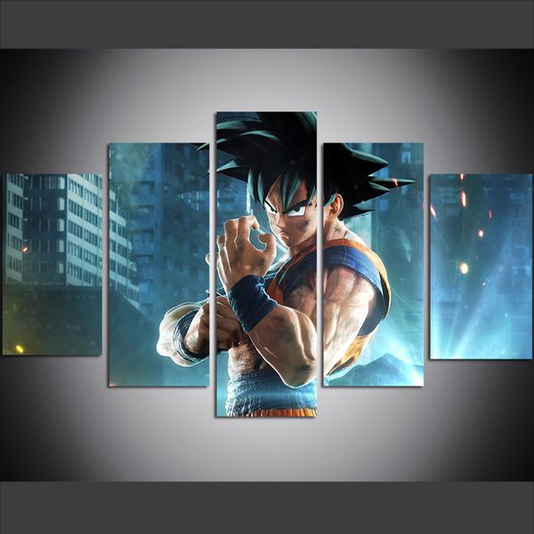 5 piece large size canvas wall art pictures creative dragon ball jump force anime poster art print oil painting for living room
5 piece large size canvas wall art pictures creative dragon ball jump force anime poster art print oil painting for living room