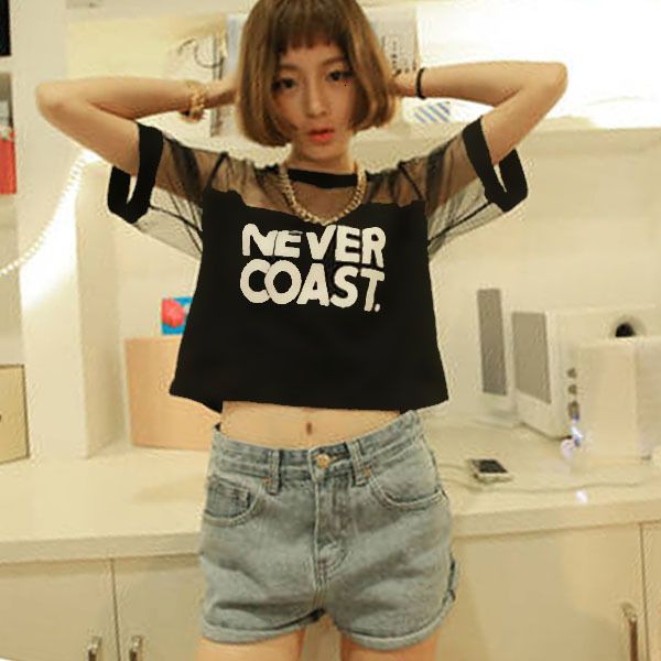 women tshirt womens designer clothing woman clothes 2019 women t shirt crop shirt sleeve mesh see through short pl2, White
women tshirt womens designer clothing woman clothes 2019 women t shirt crop shirt sleeve mesh see through short pl2, White