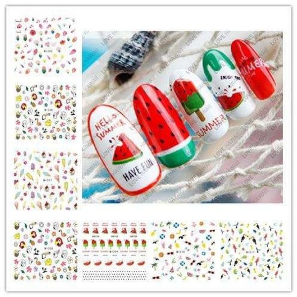 5sheet 15type this year's latest model youth nail stickers fruit shape nail stickers, Black
5sheet 15type this year's latest model youth nail stickers fruit shape nail stickers, Black