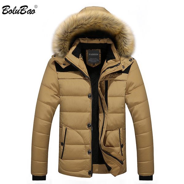 bolubao men's casual parkas winter new men fur collar hooded plus velvet thick male fashion brand multi-pocket warm parka, Black
bolubao men's casual parkas winter new men fur collar hooded plus velvet thick male fashion brand multi-pocket warm parka, Black