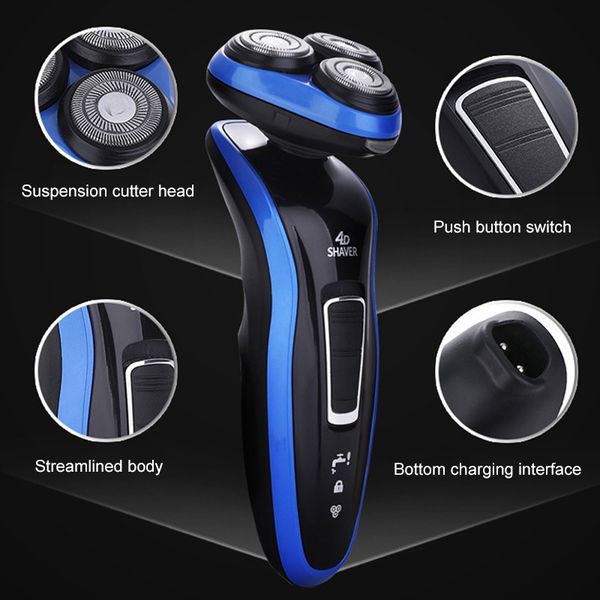 men's 4d shaver grooming kit washable electric shaver rechargeable electric razor for men face beard shaving machine
men's 4d shaver grooming kit washable electric shaver rechargeable electric razor for men face beard shaving machine