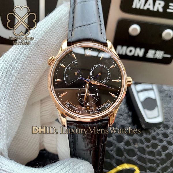 luxury mens watches 1422521 multi-time zone dial 36l stainless steel black leather strap sapphire glass date display watches relógio de luxo, Slivery;brown
luxury mens watches 1422521 multi-time zone dial 36l stainless steel black leather strap sapphire glass date display watches relógio de luxo, Slivery;brown
