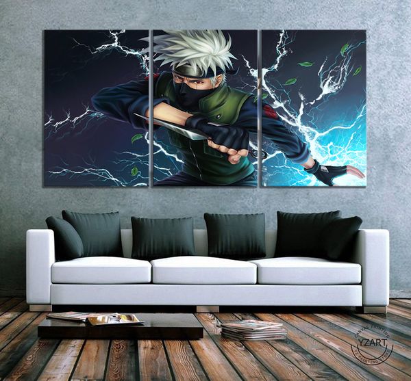 3pcs hd anime wall picture kakashi naruto poster comics art wall decor paintings for bedroom decor
3pcs hd anime wall picture kakashi naruto poster comics art wall decor paintings for bedroom decor