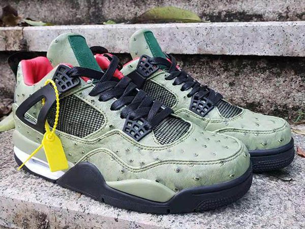 2019 new arrival jumpman iv 4 ostrich pattern basketball shoes for 4s mens green retres sports sneakers size 40-47
2019 new arrival jumpman iv 4 ostrich pattern basketball shoes for 4s mens green retres sports sneakers size 40-47