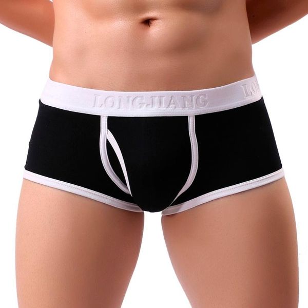 mens solid boxer underwear bulge pouch short underpants breathable boxer briefs boxers para hombre bokserki, Black;white
mens solid boxer underwear bulge pouch short underpants breathable boxer briefs boxers para hombre bokserki, Black;white