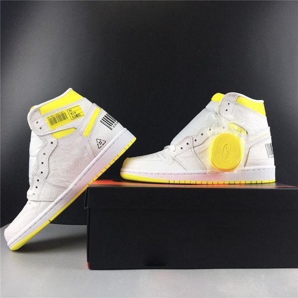 est authentic 1 high og first class flight basketball shoes retro white dynamic lemon yellow athletic 1s man sports sneakers 555088-170
est authentic 1 high og first class flight basketball shoes retro white dynamic lemon yellow athletic 1s man sports sneakers 555088-170