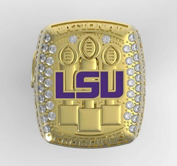 pre-sell personal collection 2019 lsu national championship ring fan men gift with collector's display case, Silver
pre-sell personal collection 2019 lsu national championship ring fan men gift with collector's display case, Silver