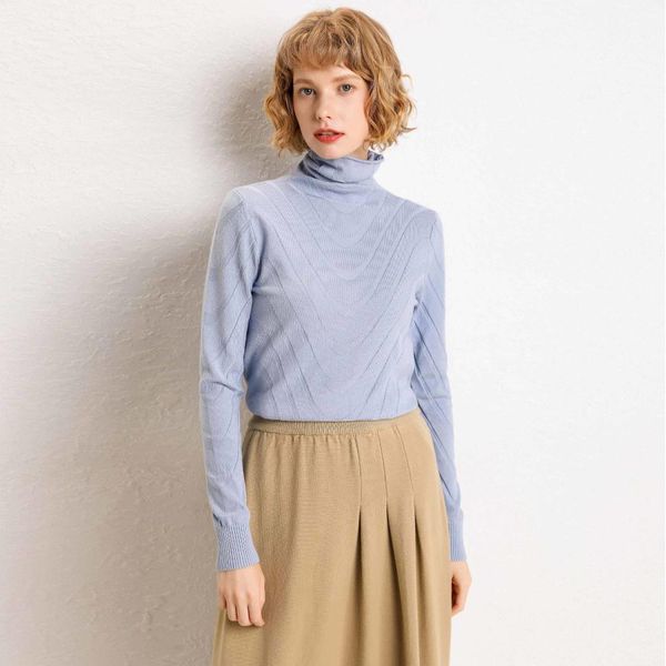 new high-collar sweater in autumn and winter women's long-sleeved multi-functional women's wear tightly knitted blouses, Black
new high-collar sweater in autumn and winter women's long-sleeved multi-functional women's wear tightly knitted blouses, Black