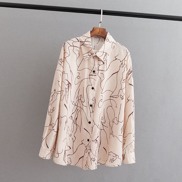 2019 plus size women blouses spring clothing casual fashion loose long sleeve shirts s84-1735, White
2019 plus size women blouses spring clothing casual fashion loose long sleeve shirts s84-1735, White
