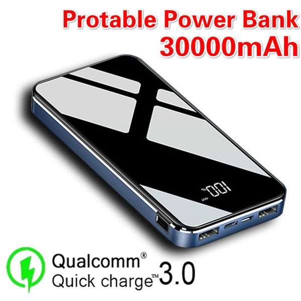 power bank 30000mah ultra-thin portable external battery huge capacity charger with flashlights and lcd display for smartphones
power bank 30000mah ultra-thin portable external battery huge capacity charger with flashlights and lcd display for smartphones