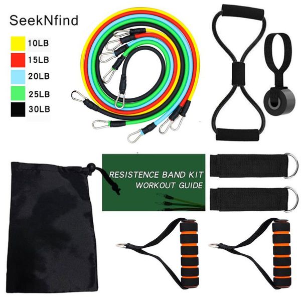 new 11pcs/set pull rope fitness exercises resistance bands crossfit tpe tubes pedal excerciser body training workout yoga
new 11pcs/set pull rope fitness exercises resistance bands crossfit tpe tubes pedal excerciser body training workout yoga