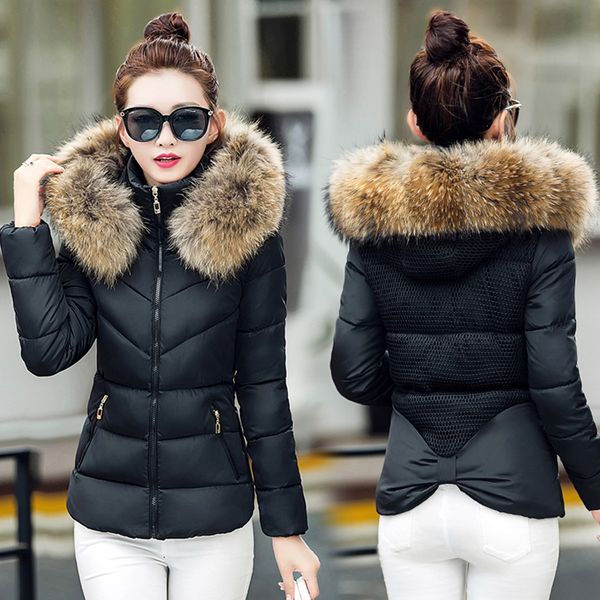 winter jacket and coat for women 2018 new design hooded with fur slim womens coat warm outwear abrigos mujer invierno, Black;brown
winter jacket and coat for women 2018 new design hooded with fur slim womens coat warm outwear abrigos mujer invierno, Black;brown