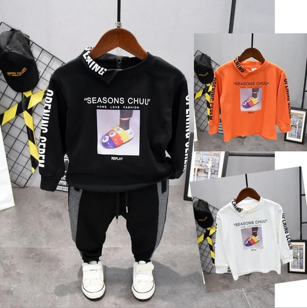 toddler baby boys casual knit tracksuit children boys t-shirts pants 2pcs set sport suit spring autumn clothes 2-7t, White
toddler baby boys casual knit tracksuit children boys t-shirts pants 2pcs set sport suit spring autumn clothes 2-7t, White