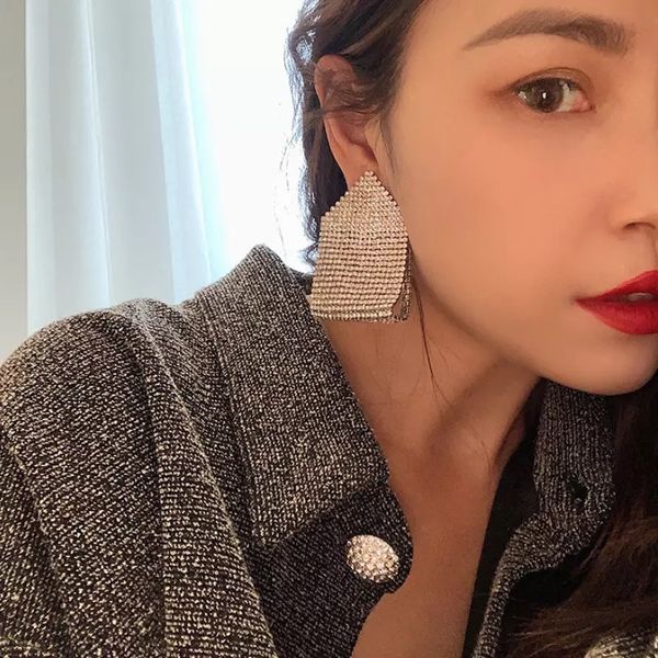 kmvexo fashion french geometric rhinestone earrings 2020 for women girls bling drop dangle earrings crystal statement jewelry, Silver
kmvexo fashion french geometric rhinestone earrings 2020 for women girls bling drop dangle earrings crystal statement jewelry, Silver