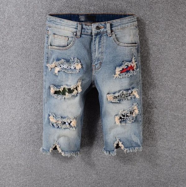 New France Style 548# Mens Holes FOLD Distressed Embellished Ribbed Stretch Moto Pants Biker Jeans Slim Beach Shorts Size 28-40
New France Style 548# Mens Holes FOLD Distressed Embellished Ribbed Stretch Moto Pants Biker Jeans Slim Beach Shorts Size 28-40
