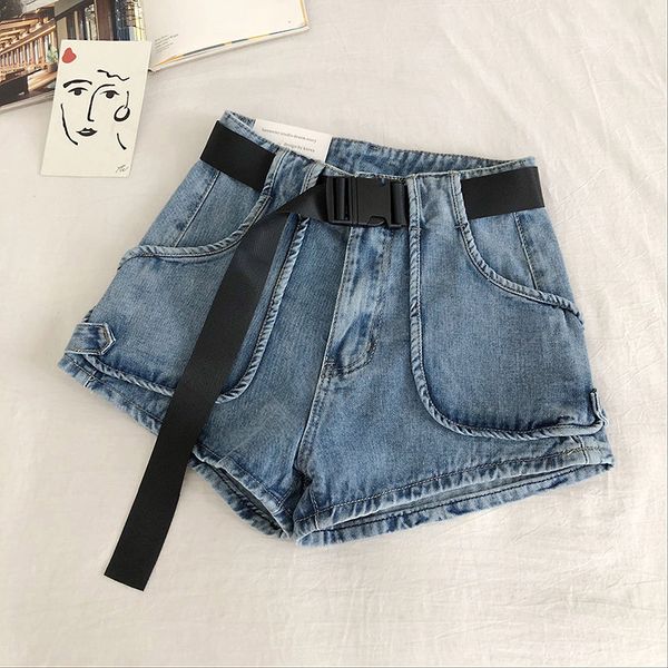 streetwear 2020 high waist hips beige/black/blue women's denim shorts summer ins fashion loose wide leg jeans for female new
streetwear 2020 high waist hips beige/black/blue women's denim shorts summer ins fashion loose wide leg jeans for female new