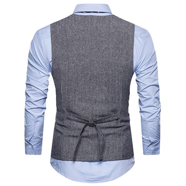 puimentiua men spring autumn men's fashion vintage double-breasted suit vest new sleeveless business party slim fit waistcoat, Black;white
puimentiua men spring autumn men's fashion vintage double-breasted suit vest new sleeveless business party slim fit waistcoat, Black;white