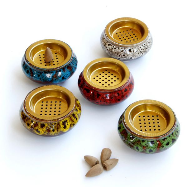 ceramic incense burners portable porcelain censer buddhism incense holder for home tea house yoga studio
ceramic incense burners portable porcelain censer buddhism incense holder for home tea house yoga studio