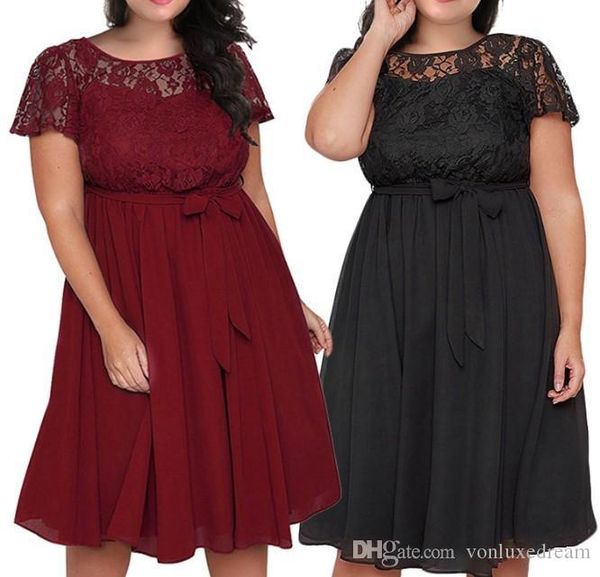 plus size women's lace panelled dresses evening cocktail party crew neck short sleeve dresses l-5xl
plus size women's lace panelled dresses evening cocktail party crew neck short sleeve dresses l-5xl