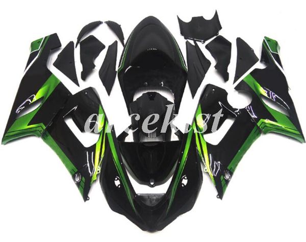 4 gifts new abs motorcycle fairings kit fit for kawasaki ninja zx-6r zx6r 2005 2006 6r 05 06 body set custom black green
4 gifts new abs motorcycle fairings kit fit for kawasaki ninja zx-6r zx6r 2005 2006 6r 05 06 body set custom black green