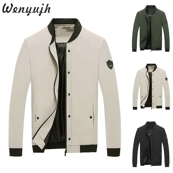 wenyujh 2019 mens jackets fall winter outerwear full zip button up baseball coat new male warm baseball athletic jackets outdoor, Black;brown
wenyujh 2019 mens jackets fall winter outerwear full zip button up baseball coat new male warm baseball athletic jackets outdoor, Black;brown