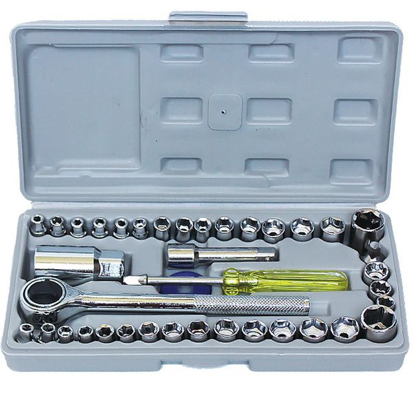 40-piece set combination tool set car vehicle toolbox sleeve combination wrench repair tool emergency mobile repair kit 4016
40-piece set combination tool set car vehicle toolbox sleeve combination wrench repair tool emergency mobile repair kit 4016