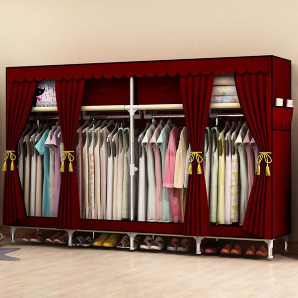actionclub 200*45*170cm large cloth for 2-3 people clothes wardrobe for family clothing hanging storage cabinet oxford closet
actionclub 200*45*170cm large cloth for 2-3 people clothes wardrobe for family clothing hanging storage cabinet oxford closet