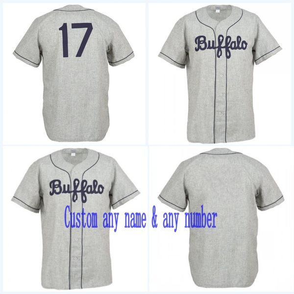 Buffalo Bisons 1959 Road Jersey Movie Baseball Jersey 100% Stitched Name & Number & Logos For Mens Womens Youth Mix Order S-XXXL
Buffalo Bisons 1959 Road Jersey Movie Baseball Jersey 100% Stitched Name & Number & Logos For Mens Womens Youth Mix Order S-XXXL