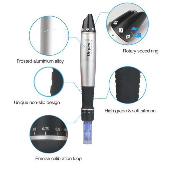 dhl a1-c dr. pen derma pen auto microneedle system adjustable needle lengths 0.25mm-3.0mm electric derma dr.pen stamp roller
dhl a1-c dr. pen derma pen auto microneedle system adjustable needle lengths 0.25mm-3.0mm electric derma dr.pen stamp roller